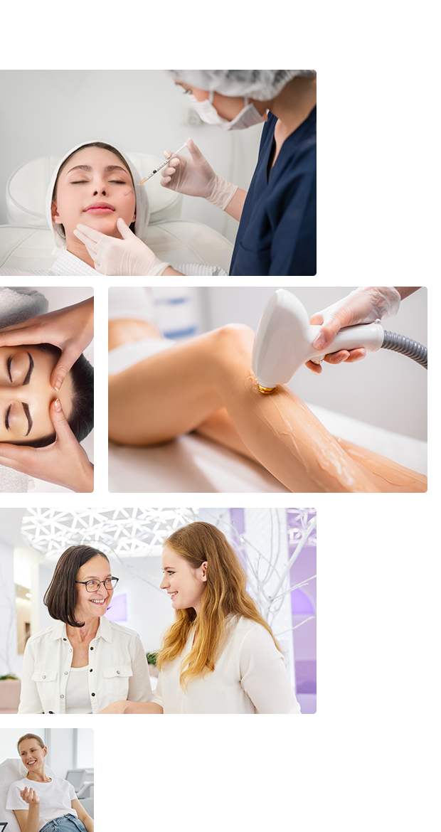 collage of med spa services - Cypress, TX - UR Royalty Med Spa