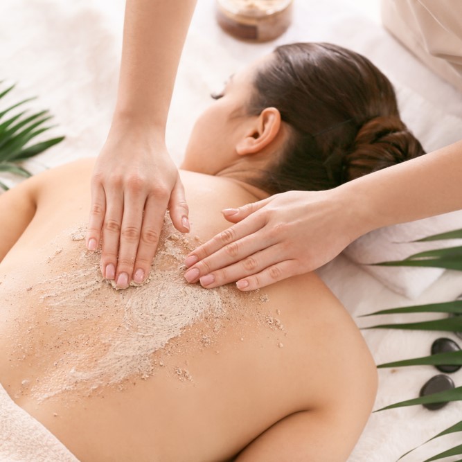 back body exfoliation - UR Royalty Med Spa - Cypress, Texas