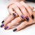 purple nail polish manicure - UR Royalty Med Spa - Cypress, Texas